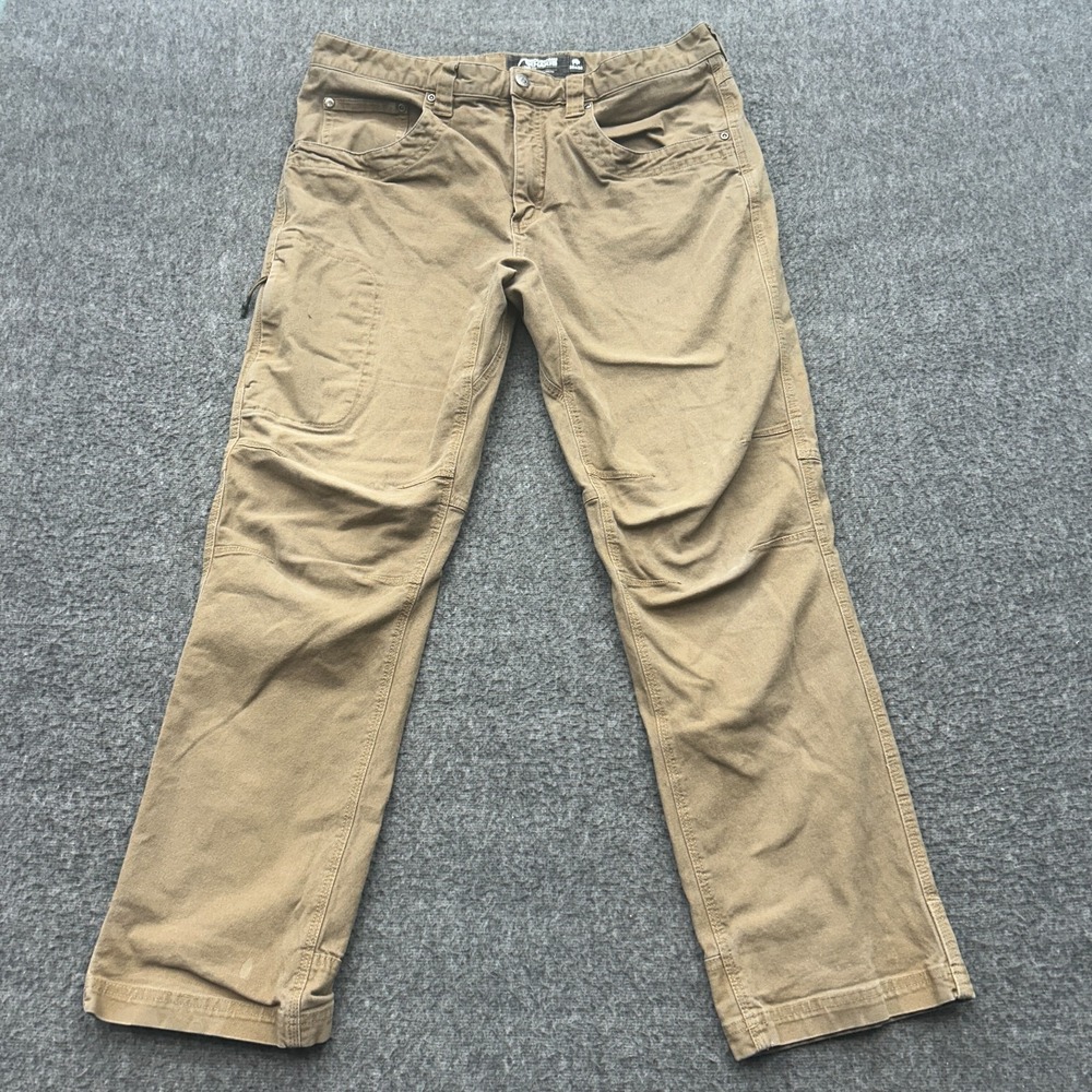 Mountain Khakis Camber Classic Fit Khaki Cotton Casual Pants Mens 35x32